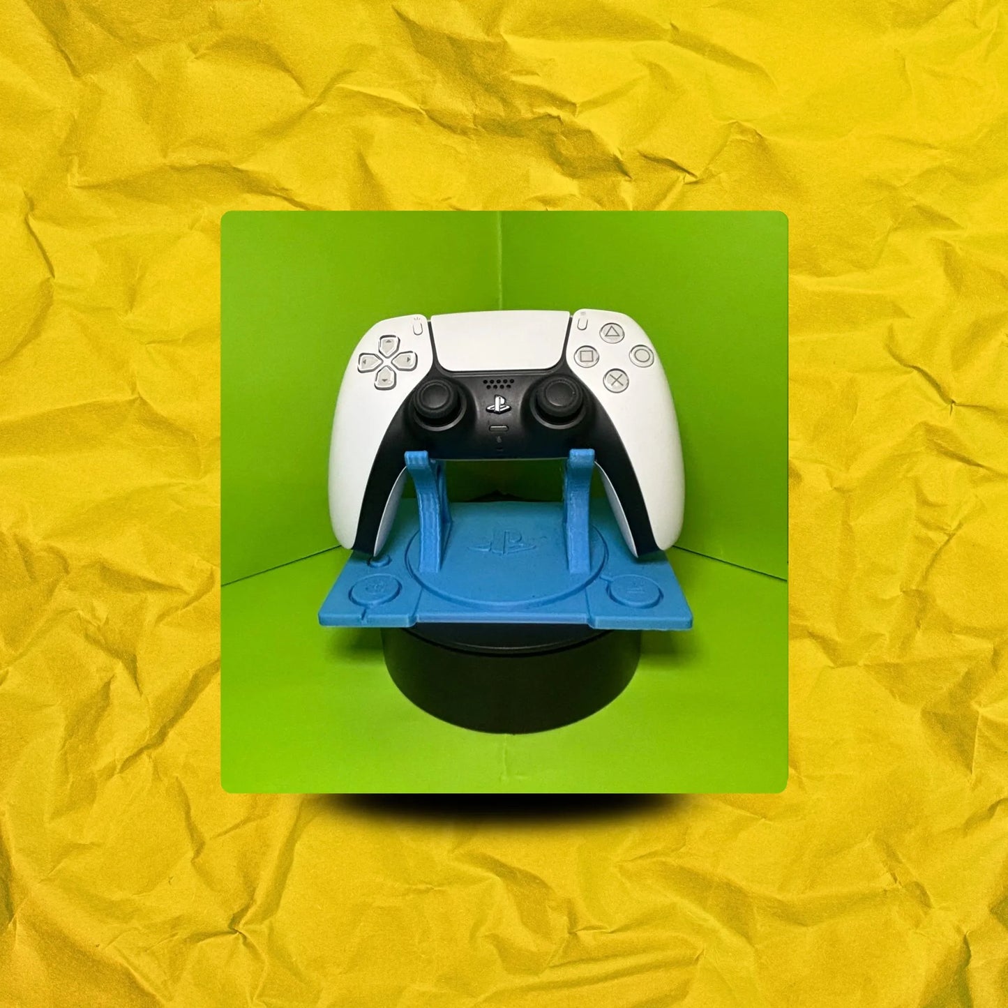 ps1 como soporte de tu mando de videoconsola PS4, PS5, Xbox, impreso en 3D.