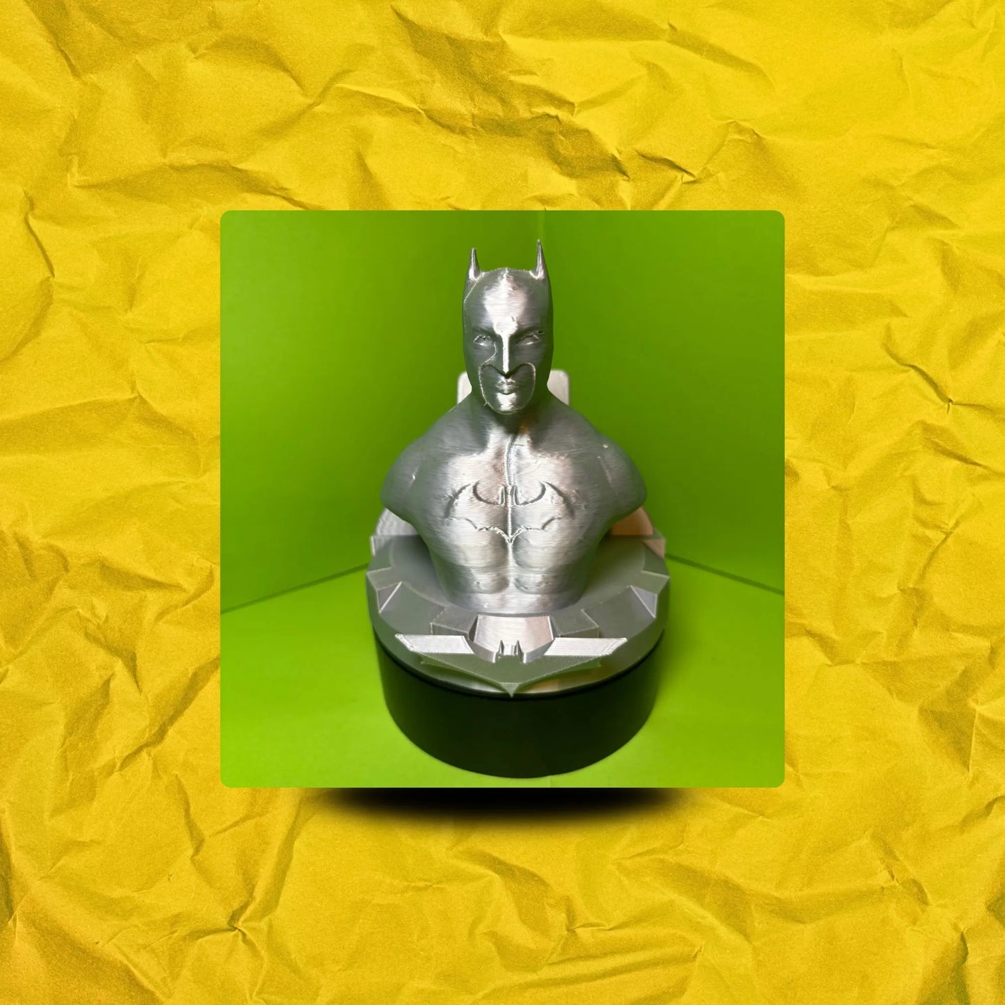 soporte para mando de videojuego (ps4/Ps5/xbox )con forma de Batman, impreso en 3D.