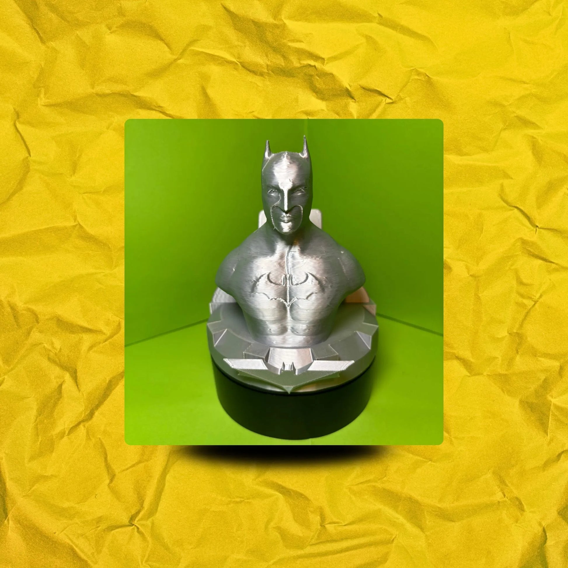 soporte para mando de videojuego (ps4/Ps5/xbox )con forma de Batman, impreso en 3D.